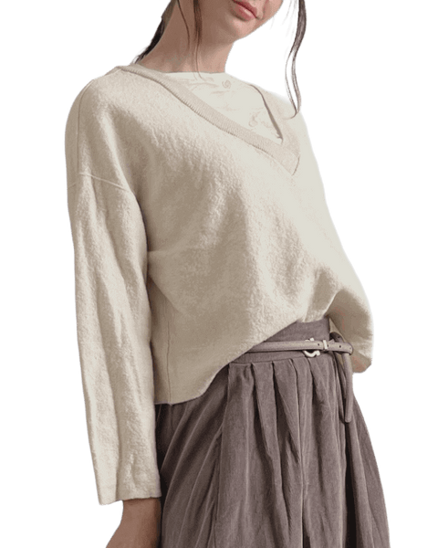 葵SOLDOUT優しいカラーで大人カジュアル【OS/F】