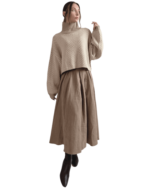 a淡色コーデでナチュラルで大人かわいい女子に♪【F/ONE(M)】