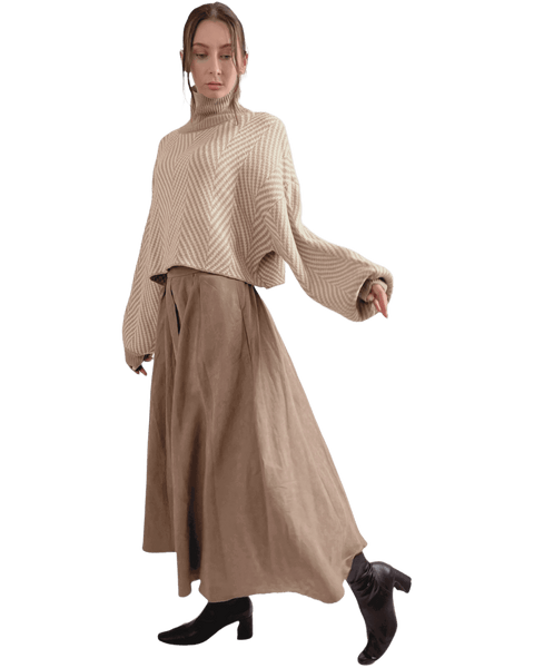 a淡色コーデでナチュラルで大人かわいい女子に♪【F/ONE(M)】