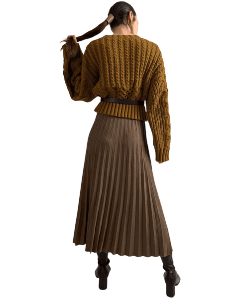 葵SOLDOUT甘すぎないプリーツスカートコーデ【F/M】