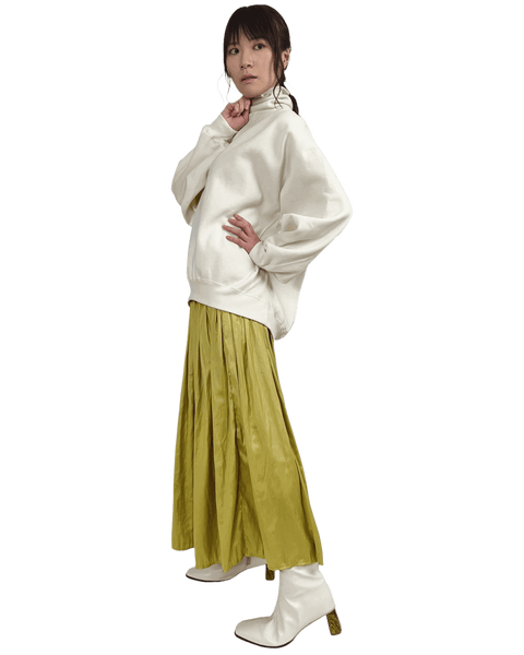 葵SOLDOUTアクセントにイエローでゆったりコーデ【F/F】