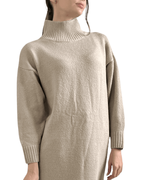 ロングニットのレイヤード【S/S】