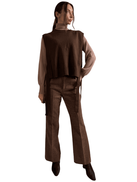 葵SOLDOUTワントーンブラウンコーデ【F/M36】