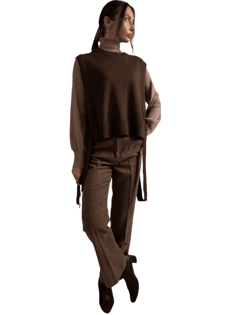 葵SOLDOUTワントーンブラウンコーデ【F/M36】