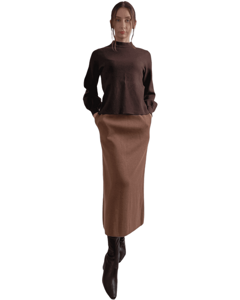 ブラウンシンプルコーデ【M/S】