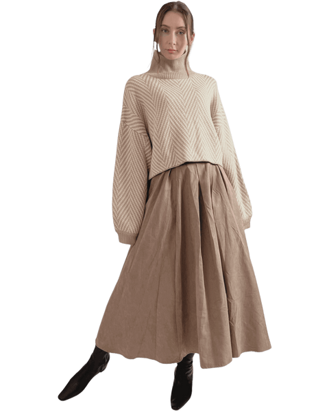 a淡色コーデでナチュラルで大人かわいい女子に♪【F/ONE(M)】