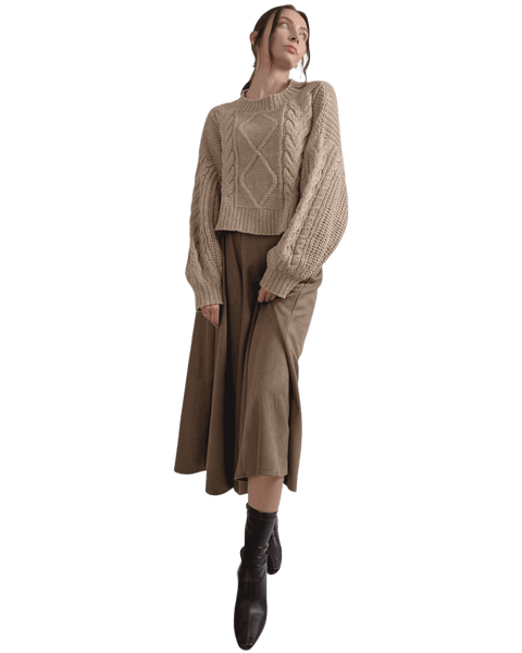 Aランスカートショートショート丈ニット丈ニットでシンプルに可愛い【F/M】